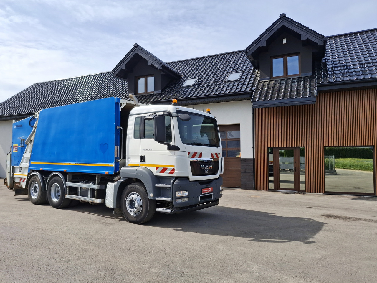 MAN MAN TGS 28.360 Śmieciarka Müllwagen Garbage Truck FAUN 3 Osie - Мусоровоз: фото 1 MAN MAN TGS 28.360 Śmieciarka Müllwagen Garbage Truck FAUN 3 Osie - Мусоровоз: фото 1