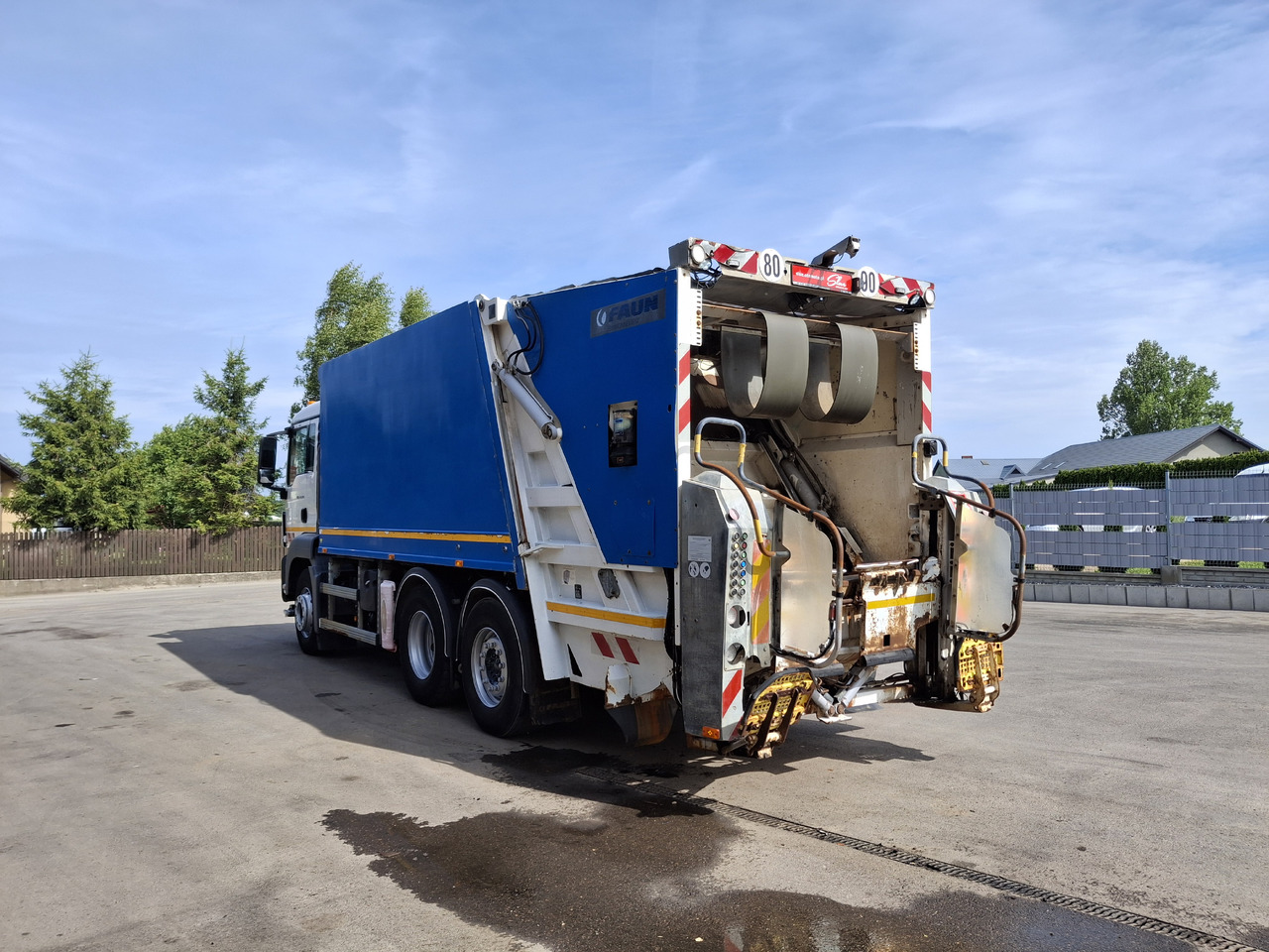 MAN MAN TGS 28.360 Śmieciarka Müllwagen Garbage Truck FAUN 3 Osie - Мусоровоз: фото 3 MAN MAN TGS 28.360 Śmieciarka Müllwagen Garbage Truck FAUN 3 Osie - Мусоровоз: фото 3