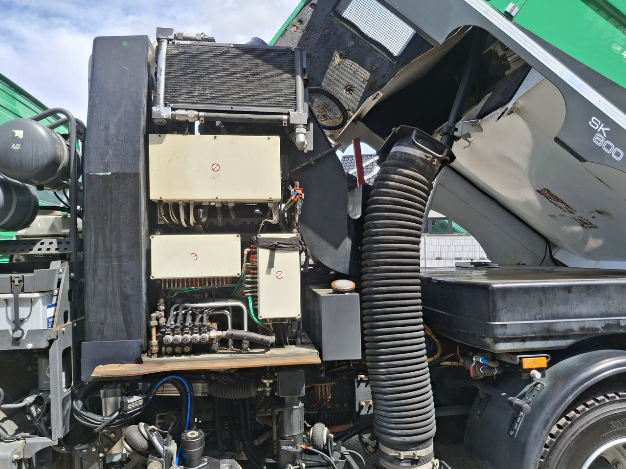 Подметально-уборочная машина MERCEDES-BENZ Atego 1523 Zamiatarka Kehrmaschine Schmidt SK600 Karcher 2 Motoren Euro 6 PM10 Rura Do Liści: фото 22