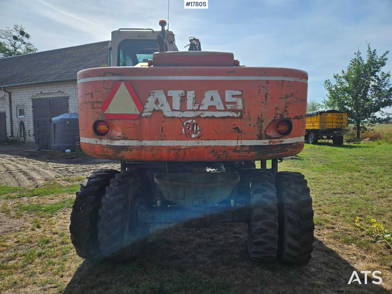 Колёсный экскаватор 1995 Atlas 1404: фото 6
