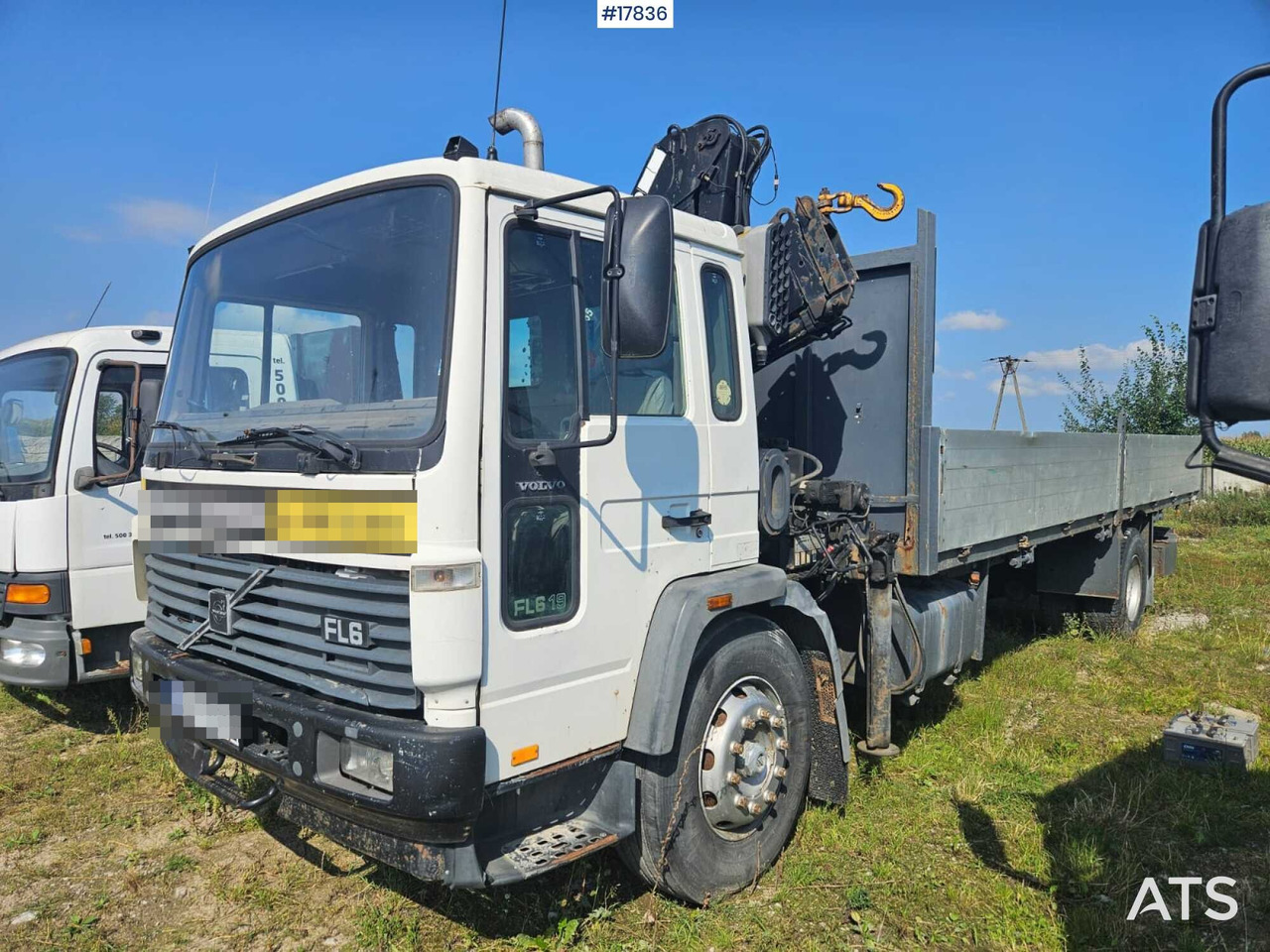 1997 Volvo FL 619 - Грузовик бортовой/ Платформа, Автоманипулятор: фото 1 1997 Volvo FL 619 - Грузовик бортовой/ Платформа, Автоманипулятор: фото 1