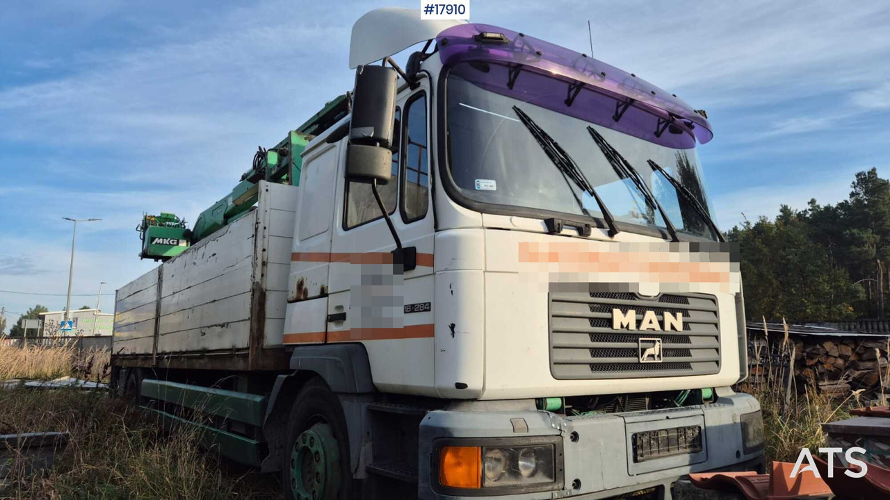 2000 MAN 18.284 - Грузовик бортовой/ Платформа, Автоманипулятор: фото 3 2000 MAN 18.284 - Грузовик бортовой/ Платформа, Автоманипулятор: фото 3