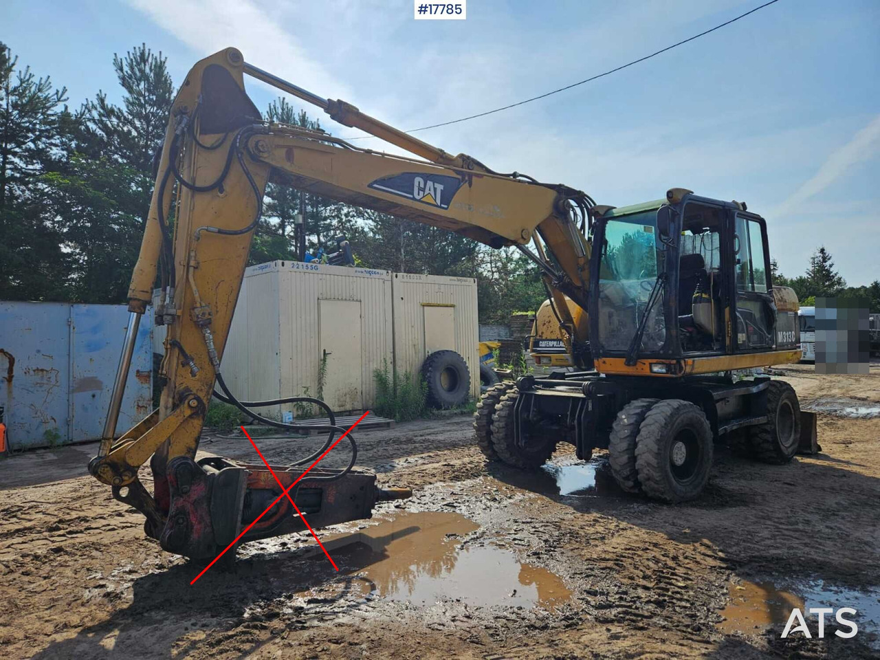 2005 CAT M313 C - Колёсный экскаватор: фото 1 2005 CAT M313 C - Колёсный экскаватор: фото 1