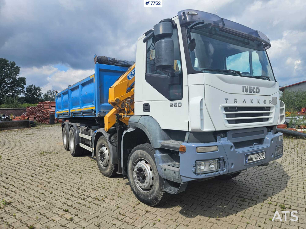 2007 Iveco Trakker +EFFER 210 3s - Автоманипулятор, Самосвал: фото 4 2007 Iveco Trakker +EFFER 210 3s - Автоманипулятор, Самосвал: фото 4