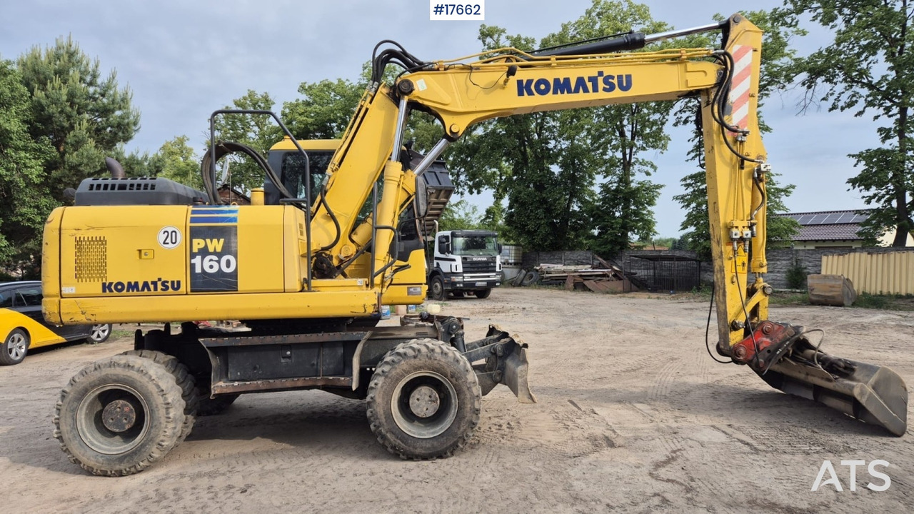 2012 Komatsu PW 160 - Колёсный экскаватор: фото 4 2012 Komatsu PW 160 - Колёсный экскаватор: фото 4