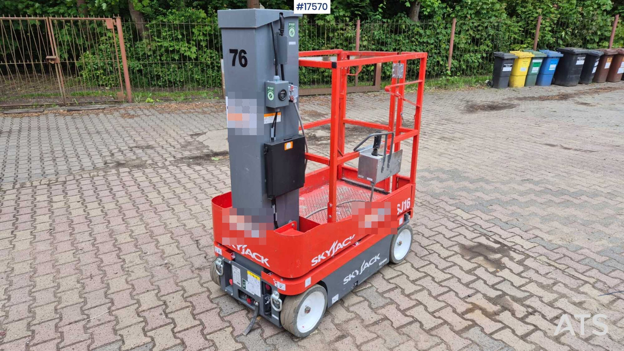 2019 Skyjack SJ16, Podnośnik elektryczny - Подъёмник: фото 1 2019 Skyjack SJ16, Podnośnik elektryczny - Подъёмник: фото 1