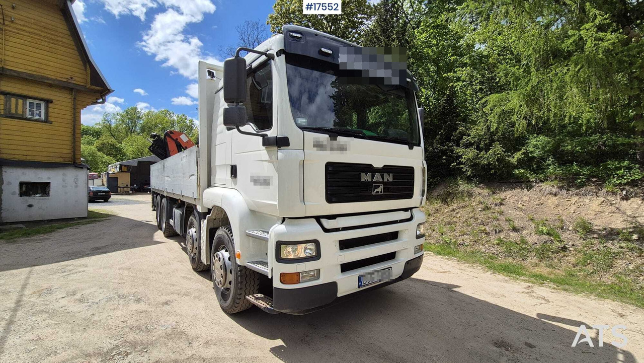 Box truck MAN 35.430 (2005) with HDS PALFINGER PK23002 (2005) - Грузовик с закрытым кузовом: фото 1 Box truck MAN 35.430 (2005) with HDS PALFINGER PK23002 (2005) - Грузовик с закрытым кузовом: фото 1
