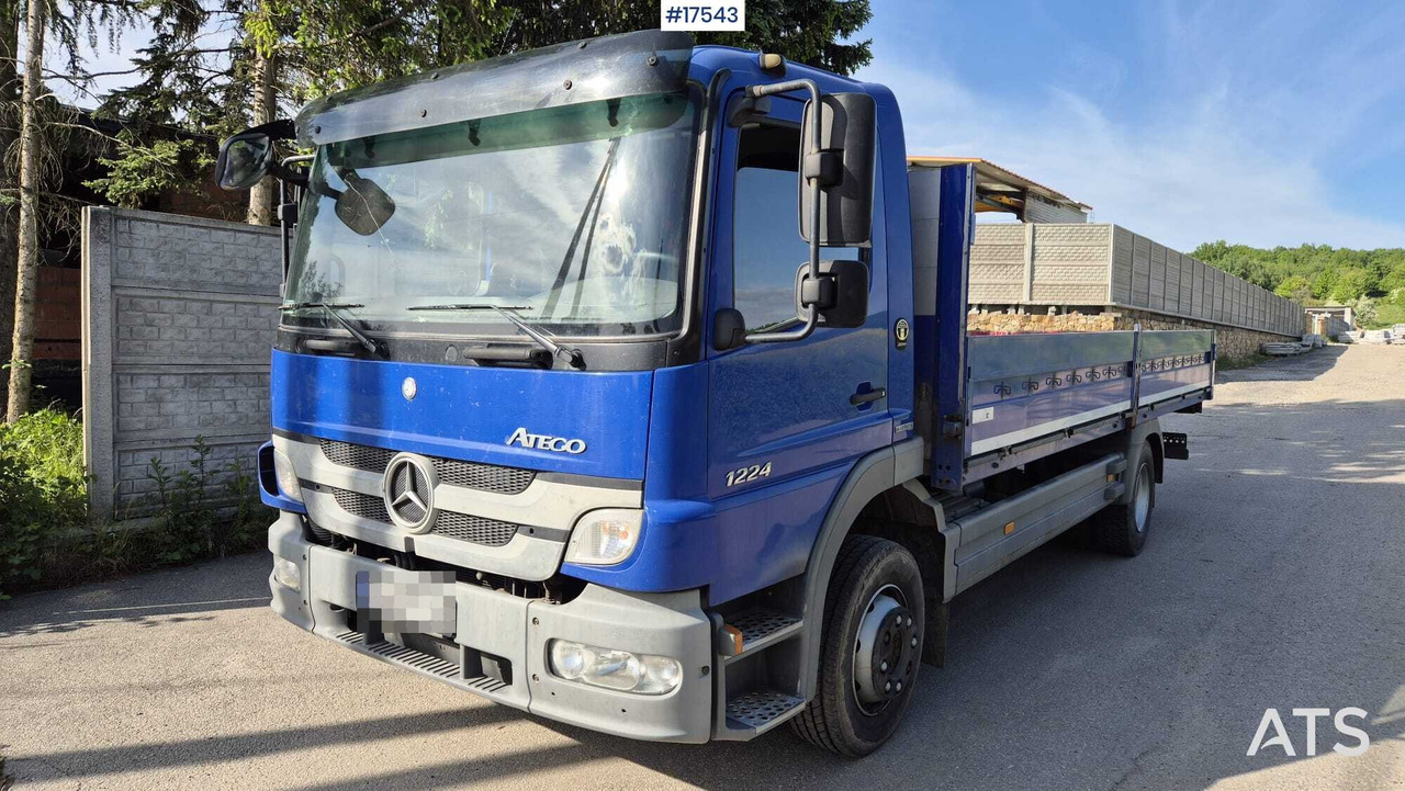 Box truck Mercedes-Benz ATEGO 1224 (2011) - Грузовик бортовой/ Платформа: фото 3 Box truck Mercedes-Benz ATEGO 1224 (2011) - Грузовик бортовой/ Платформа: фото 3