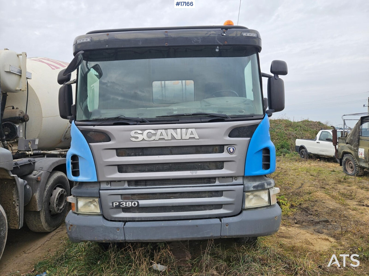Concrete mixer on SCANIA P380 chassis (2008) - Автобетоносмеситель: фото 3 Concrete mixer on SCANIA P380 chassis (2008) - Автобетоносмеситель: фото 3