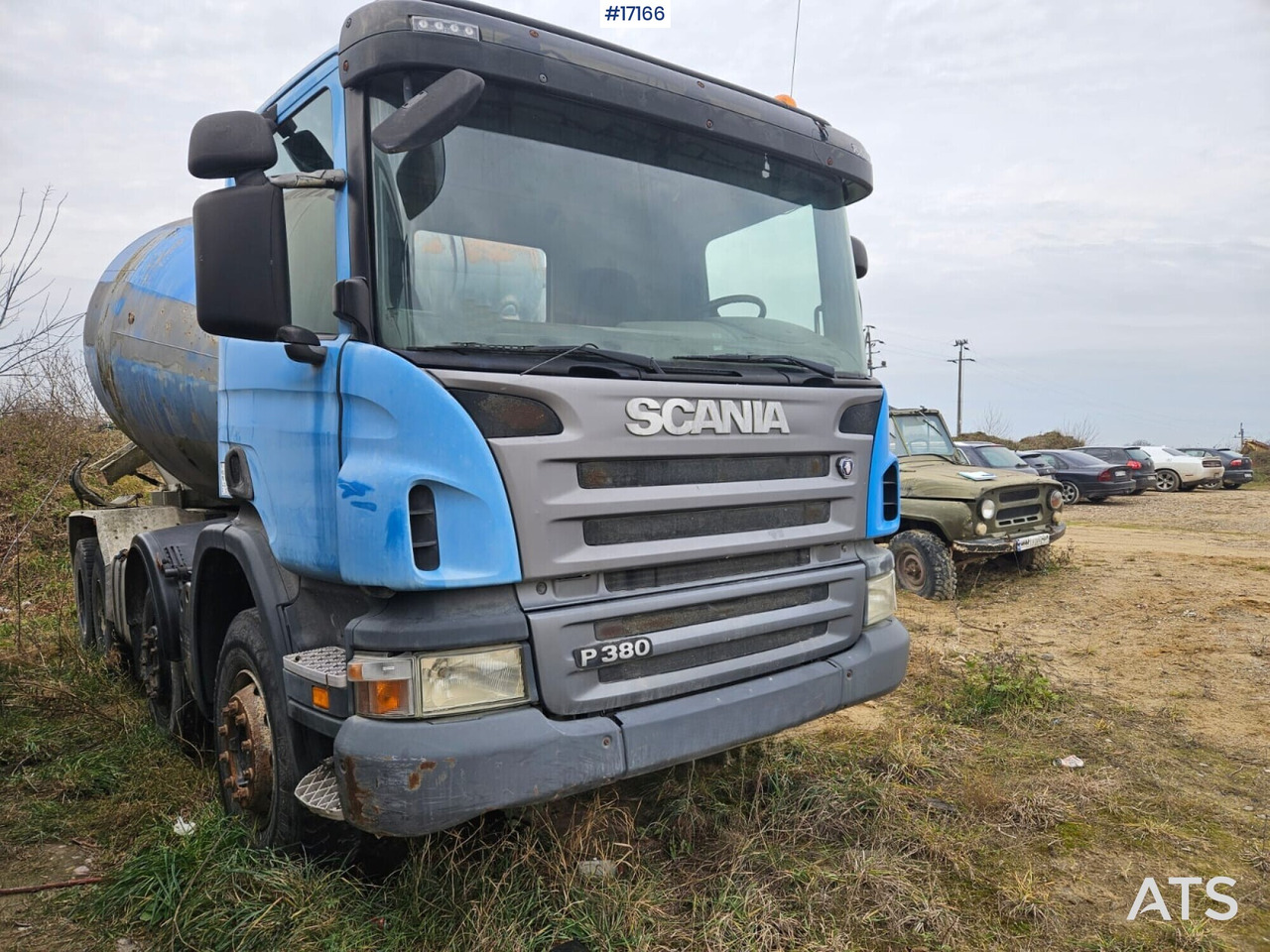 Concrete mixer on SCANIA P380 chassis (2008) - Автобетоносмеситель: фото 5 Concrete mixer on SCANIA P380 chassis (2008) - Автобетоносмеситель: фото 5