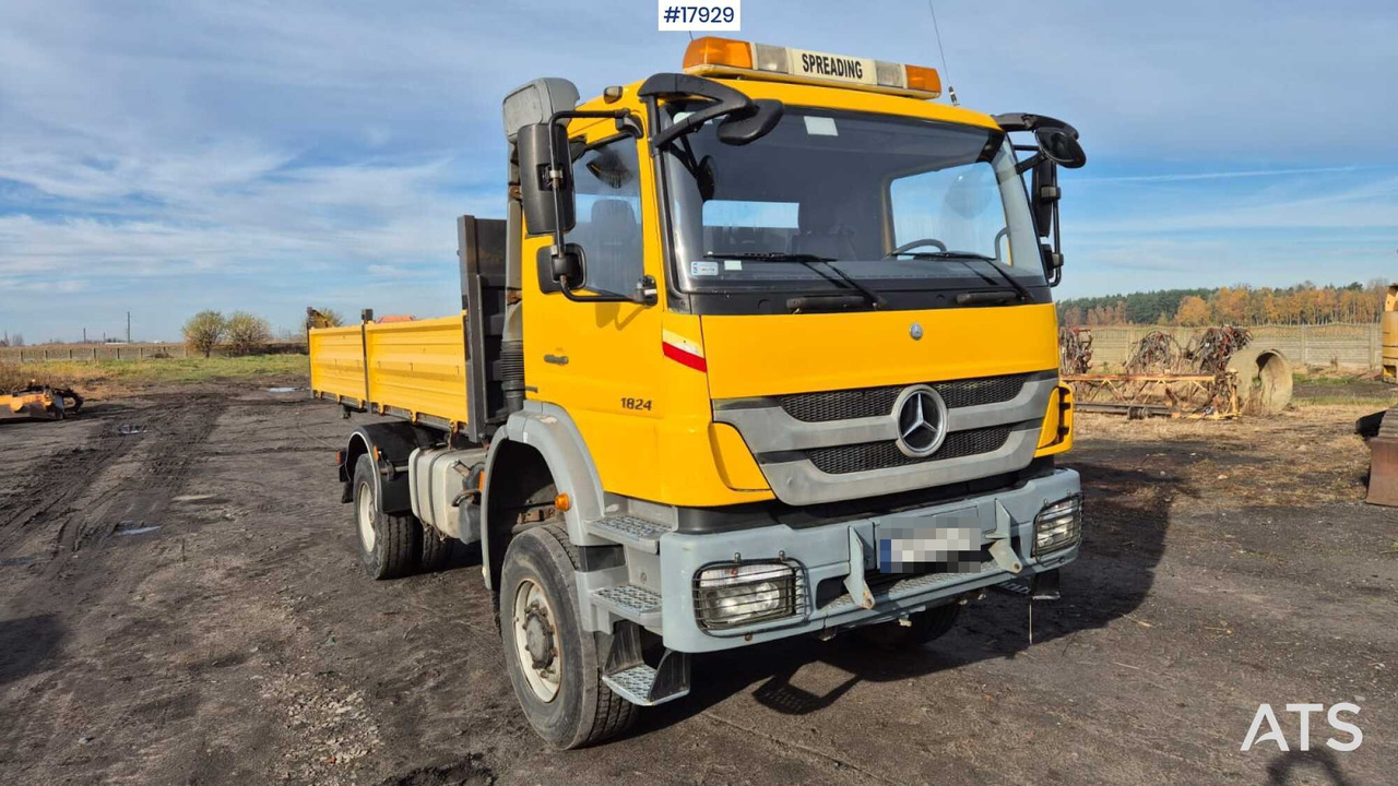 Mercedes-Benz 1824 4x4 dump truck (2005) - Другая техника: фото 3 Mercedes-Benz 1824 4x4 dump truck (2005) - Другая техника: фото 3