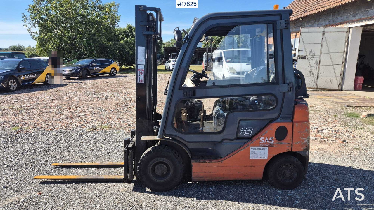 Forklift TOYOTA 02-8FGF15 (2007) - Газовый погрузчик: фото 5 Forklift TOYOTA 02-8FGF15 (2007) - Газовый погрузчик: фото 5