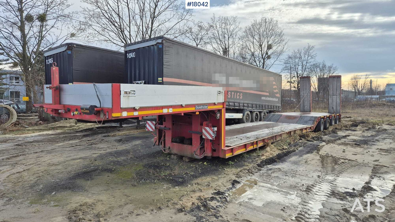 GOLDHOFER STZ TL4 low-bed semi-trailer (1997) - Низкорамный полуприцеп: фото 1 GOLDHOFER STZ TL4 low-bed semi-trailer (1997) - Низкорамный полуприцеп: фото 1