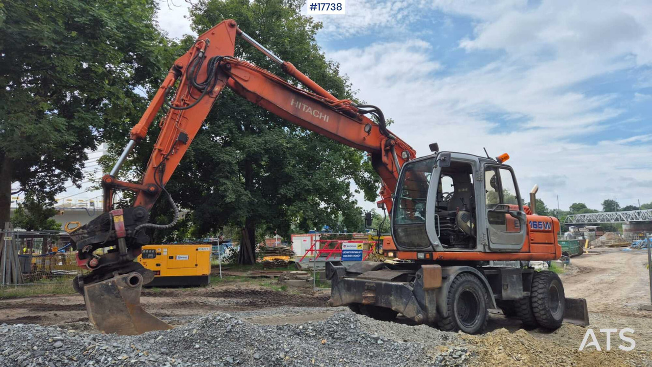 HITACHI EW 165W (2000) ROTOTILT Wheel Excavator - Колёсный экскаватор: фото 3 HITACHI EW 165W (2000) ROTOTILT Wheel Excavator - Колёсный экскаватор: фото 3