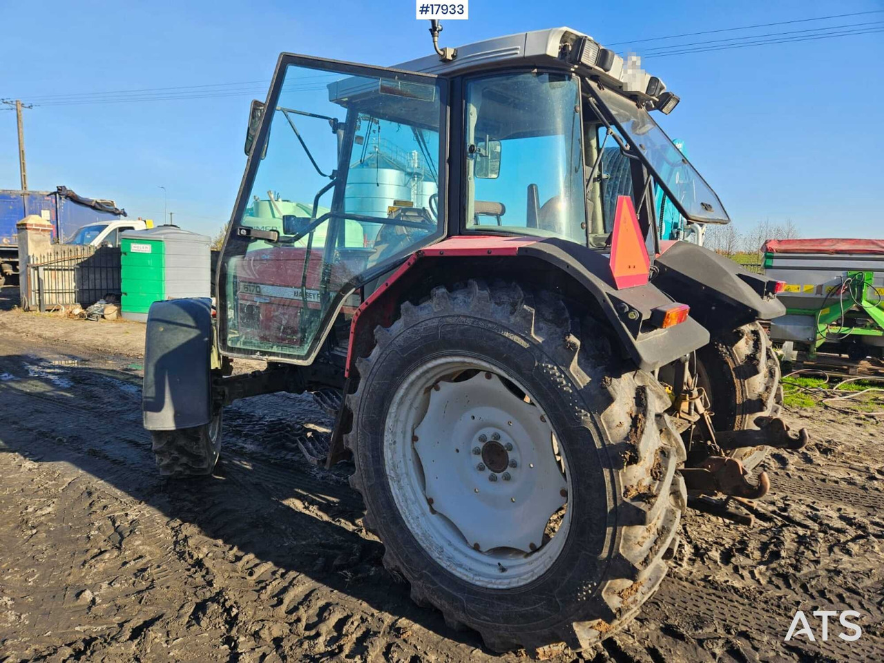 Massey Ferguson 6170 tractor (1995) - Трактор: фото 5 Massey Ferguson 6170 tractor (1995) - Трактор: фото 5