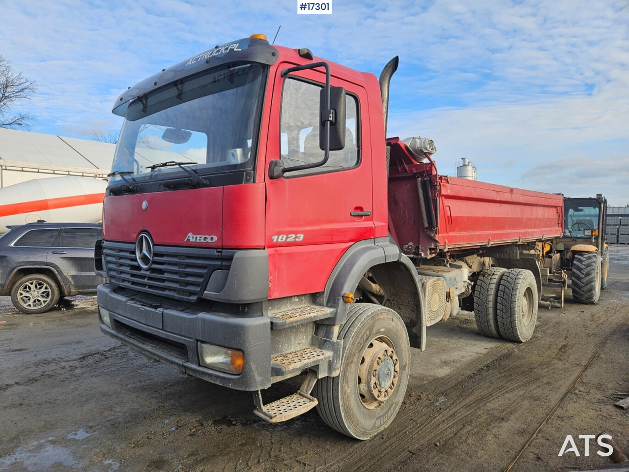 Mercedes-Benz Atego 1823 4x4 Tipper (2004) - Самосвал: фото 1 Mercedes-Benz Atego 1823 4x4 Tipper (2004) - Самосвал: фото 1