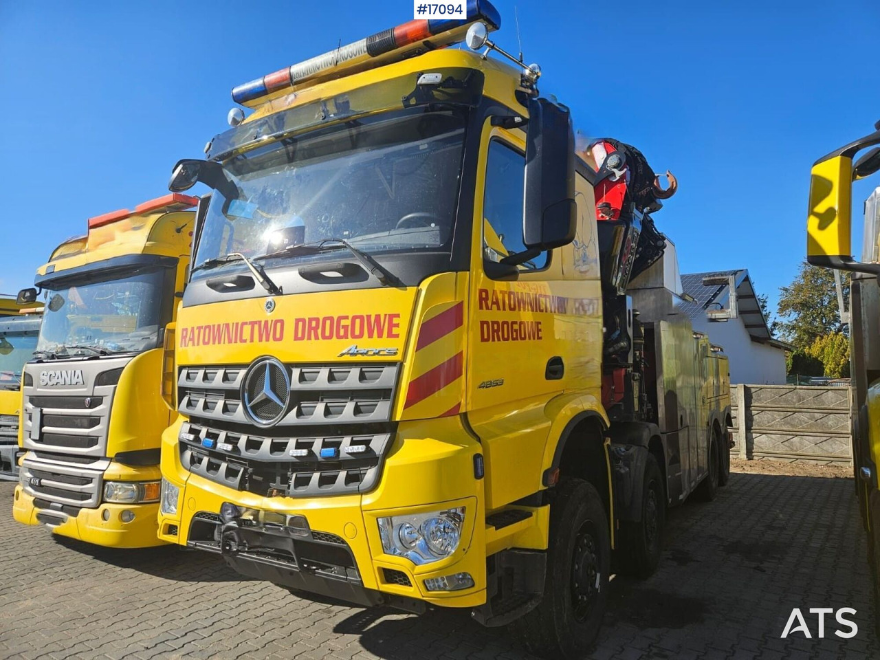 Specjalistyczny pojazd ratunkowy Mercedes Benz Arocs 4853 8x8 (2021) - Эвакуатор: фото 5 Specjalistyczny pojazd ratunkowy Mercedes Benz Arocs 4853 8x8 (2021) - Эвакуатор: фото 5