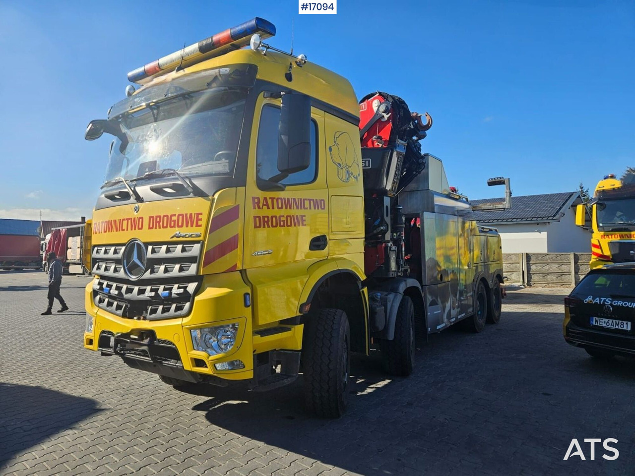 Specjalistyczny pojazd ratunkowy Mercedes Benz Arocs 4853 8x8 (2021) - Эвакуатор: фото 1 Specjalistyczny pojazd ratunkowy Mercedes Benz Arocs 4853 8x8 (2021) - Эвакуатор: фото 1