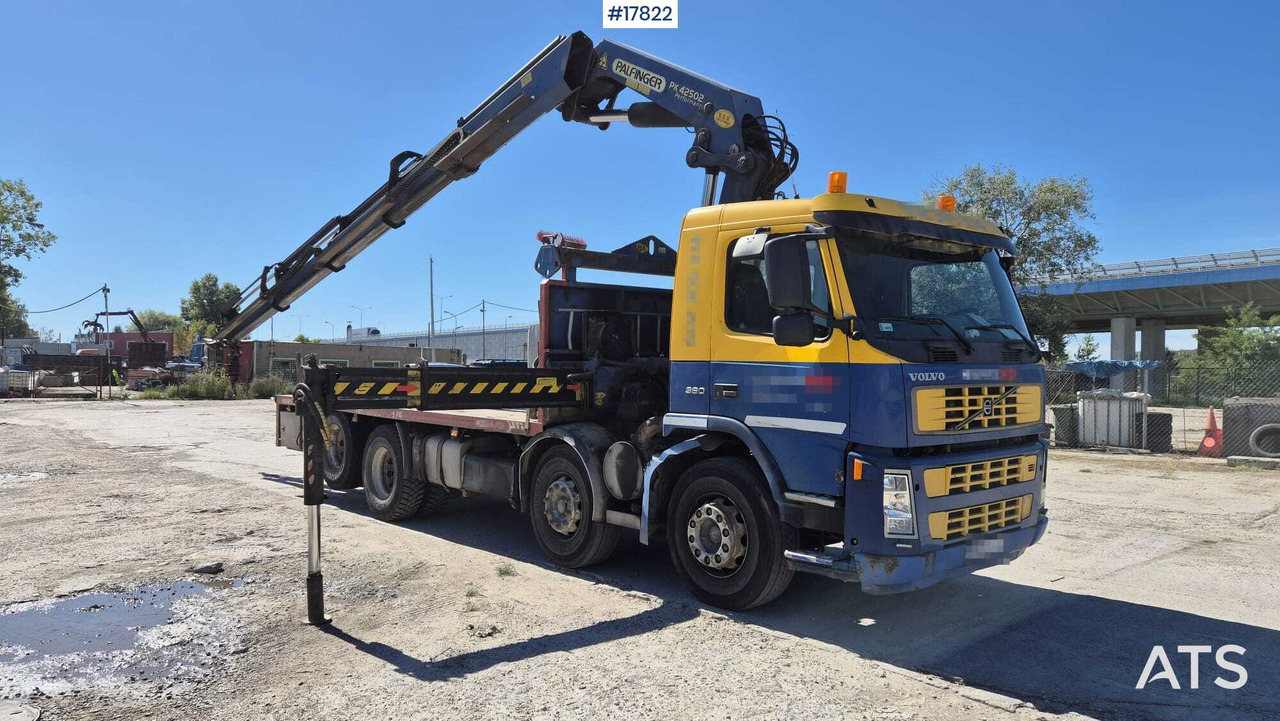 Truck VOLVO FM12 HDS - PALFINGER PK 42502 - Грузовик бортовой/ Платформа, Автоманипулятор: фото 1 Truck VOLVO FM12 HDS - PALFINGER PK 42502 - Грузовик бортовой/ Платформа, Автоманипулятор: фото 1