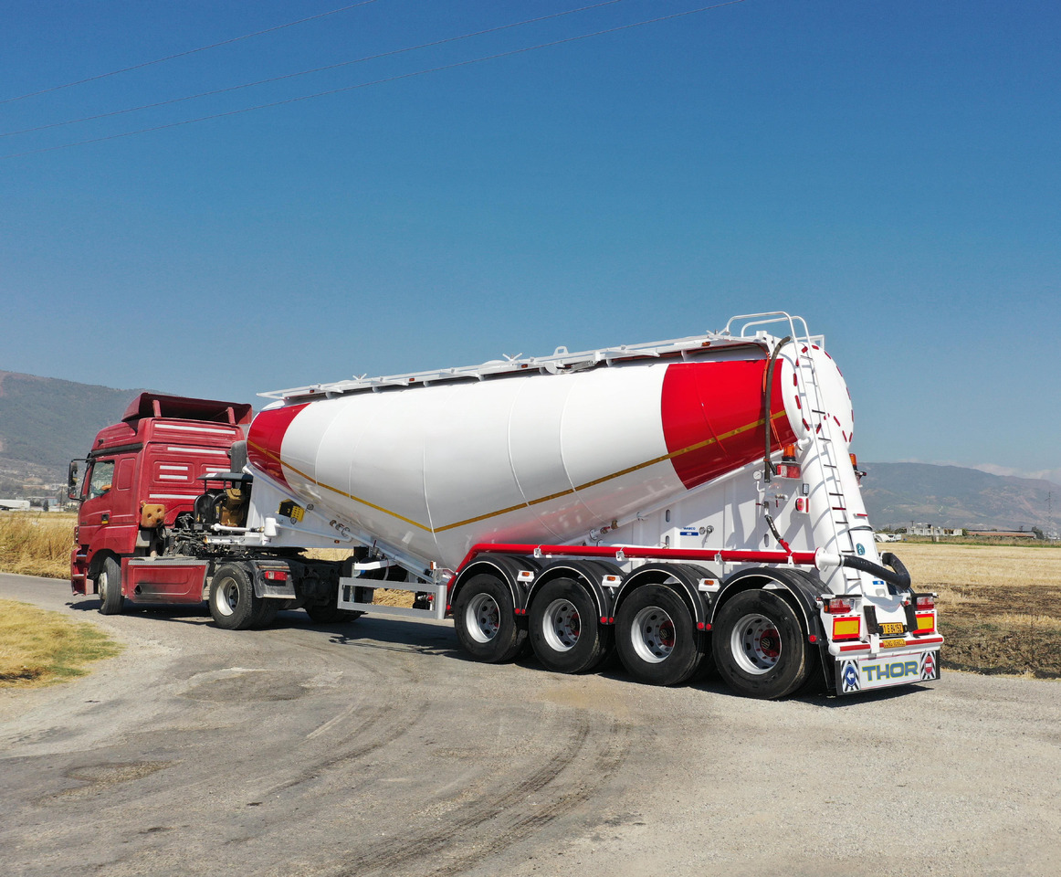 THOR THR-CB-4-45-D - Полуприцеп цистерна для сыпучих грузов: фото 3 THOR THR-CB-4-45-D - Полуприцеп цистерна для сыпучих грузов: фото 3