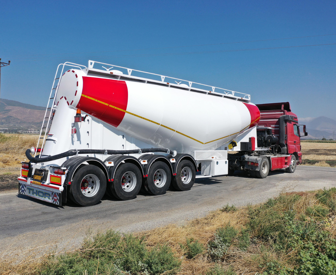 THOR THR-CB-4-45-D - Полуприцеп цистерна для сыпучих грузов: фото 2 THOR THR-CB-4-45-D - Полуприцеп цистерна для сыпучих грузов: фото 2