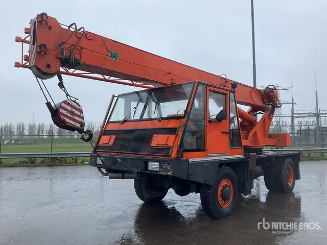 1979 Haulotte GH166 14000 kg 4x4 All Terrain Crane - Вседорожный кран: фото 1 1979 Haulotte GH166 14000 kg 4x4 All Terrain Crane - Вседорожный кран: фото 1