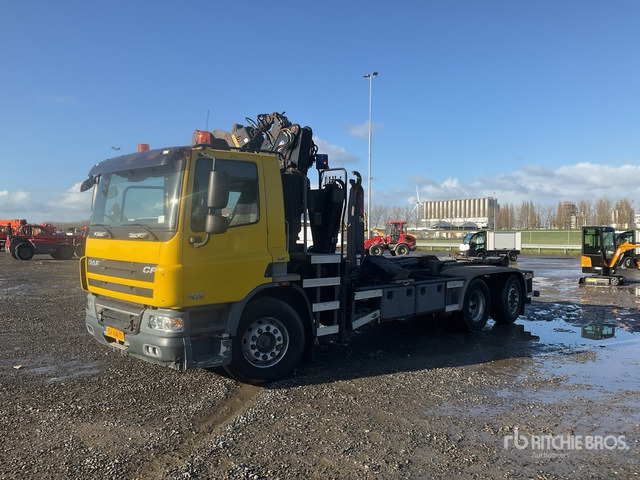 2008 DAF FAS75 6x2 Hooklift Truck - Крюковой мультилифт, Автоманипулятор: фото 1 2008 DAF FAS75 6x2 Hooklift Truck - Крюковой мультилифт, Автоманипулятор: фото 1