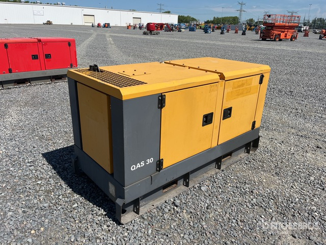 2014 Atlas Copco QAS30 30 kVA Skid-Mounted Generator Set - Электрогенератор: фото 2 2014 Atlas Copco QAS30 30 kVA Skid-Mounted Generator Set - Электрогенератор: фото 2