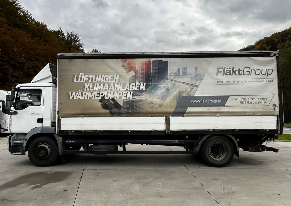 MAN TGM 18.330 4x2 // Zabudowa Burtowa // Manual // Specjalny // Ładowność 9600kg // - Тентованный грузовик: фото 5 MAN TGM 18.330 4x2 // Zabudowa Burtowa // Manual // Specjalny // Ładowność 9600kg // - Тентованный грузовик: фото 5