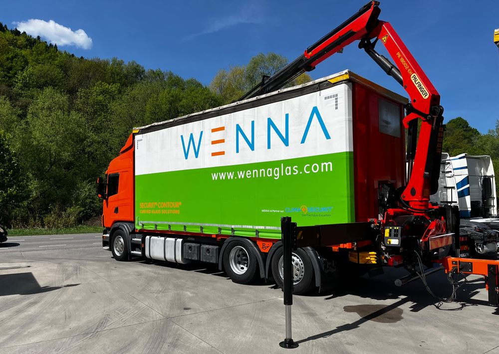 Scania G420 // Tandem // HDS Palfinger 18002 EH // Przyczepa // Oś skrętna podnoszona // Video !!! - Тентованный грузовик, Тентованный прицеп: фото 5 Scania G420 // Tandem // HDS Palfinger 18002 EH // Przyczepa // Oś skrętna podnoszona // Video !!! - Тентованный грузовик, Тентованный прицеп: фото 5