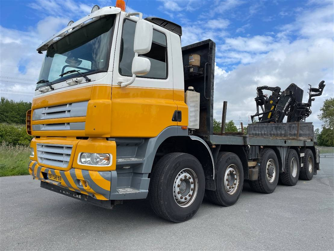 Ginaf X 5250 TS Rijplatenwagen rijden vanaf de kraan rijplaten - Грузовик бортовой/ Платформа: фото 1 Ginaf X 5250 TS Rijplatenwagen rijden vanaf de kraan rijplaten - Грузовик бортовой/ Платформа: фото 1