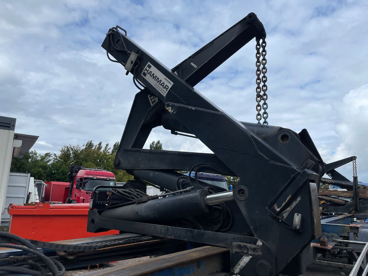 Hammar 151 HS side loader - Полуприцеп-контейнеровоз/ Сменный кузов: фото 2 Hammar 151 HS side loader - Полуприцеп-контейнеровоз/ Сменный кузов: фото 2