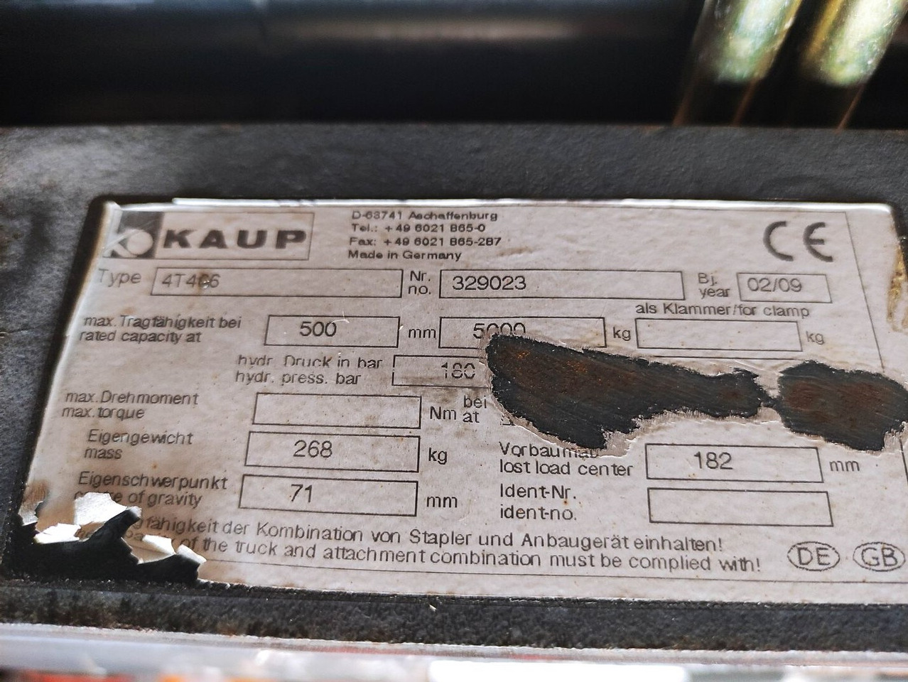 Kaup 4T466 - Вилы: фото 5 Kaup 4T466 - Вилы: фото 5