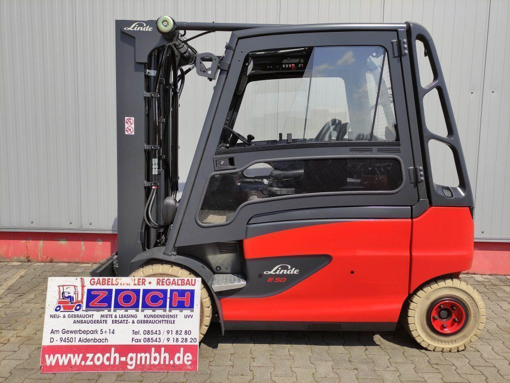 Linde E50HL-01-388 - Электропогрузчик: фото 1 Linde E50HL-01-388 - Электропогрузчик: фото 1