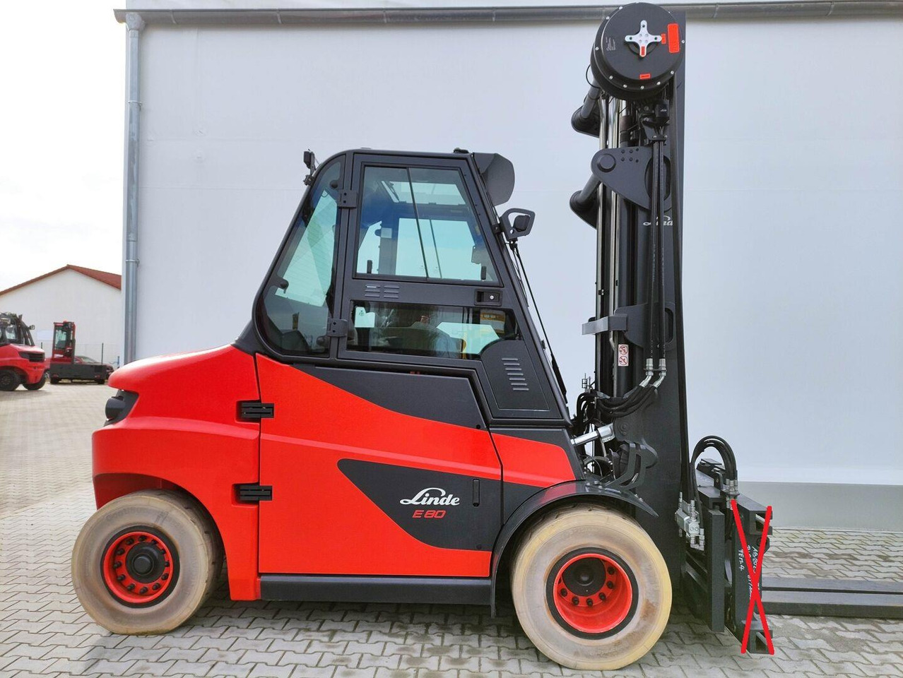 Linde E80-01/900 - Электропогрузчик: фото 2 Linde E80-01/900 - Электропогрузчик: фото 2