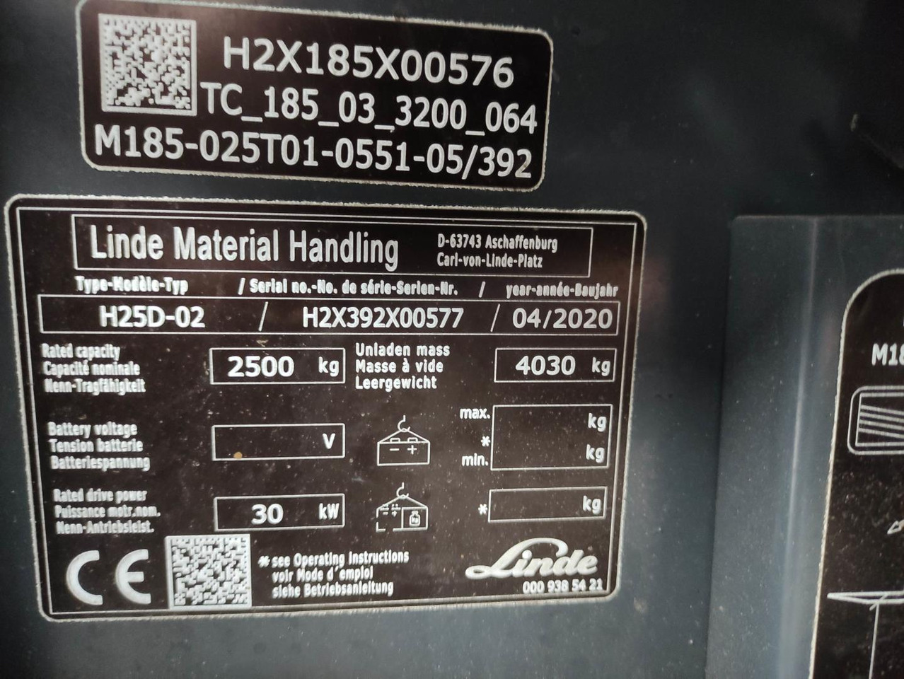 Дизельный погрузчик Linde H25D-02-392 EVO: фото 7