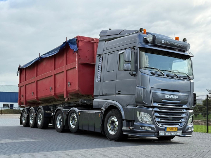 DAF XF 510 FTG HANDGESCHAKELD, COMPLEET, KIEPCHASSIS, 30FT CONTAINER. - Тягач: фото 1 DAF XF 510 FTG HANDGESCHAKELD, COMPLEET, KIEPCHASSIS, 30FT CONTAINER. - Тягач: фото 1