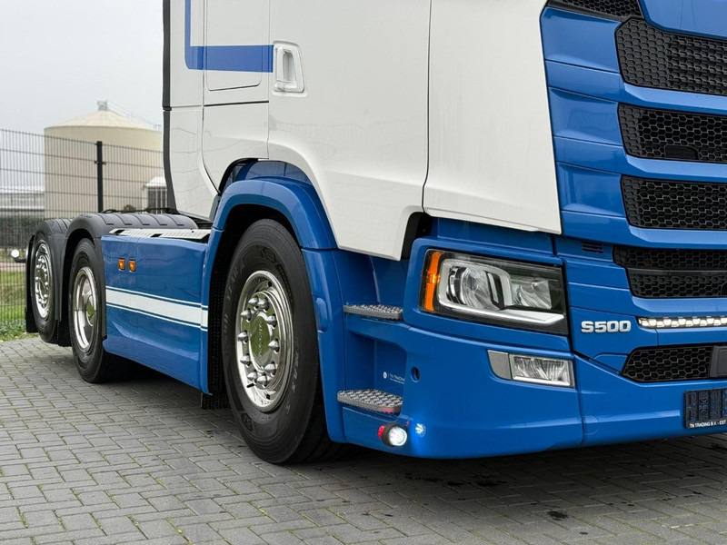 Scania S500 2.95WB, VOLLUCHT, LEER, TOPSTAAT, RETARDER, OMVORMER. - Тягач: фото 3 Scania S500 2.95WB, VOLLUCHT, LEER, TOPSTAAT, RETARDER, OMVORMER. - Тягач: фото 3