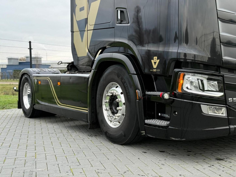 Scania S580 9 TONS VOORAS, EURO 6D, 50 YEAR V8, VOLLUCHT, 6 BALGEN, ALCOA, HYDRAULIEK, LED. - Тягач: фото 4 Scania S580 9 TONS VOORAS, EURO 6D, 50 YEAR V8, VOLLUCHT, 6 BALGEN, ALCOA, HYDRAULIEK, LED. - Тягач: фото 4