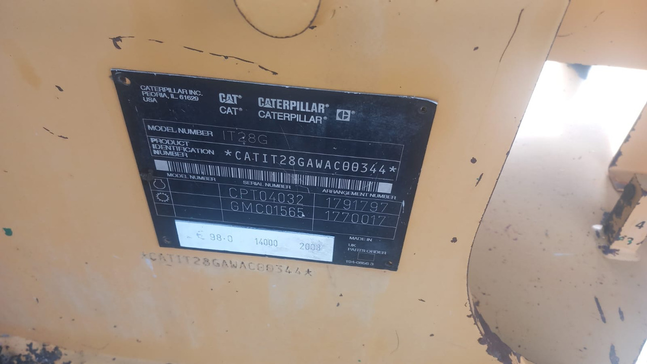 Колёсный погрузчик Caterpillar IT28G2: фото 8 Колёсный погрузчик Caterpillar IT28G2: фото 8