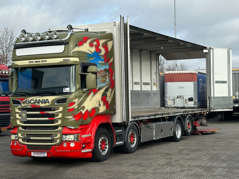 Scania R580 V8 8x2*6 Ekeri Full Side Opening / Retarder / 605 Tkm / Full Air - Грузовик с закрытым кузовом: фото 2 Scania R580 V8 8x2*6 Ekeri Full Side Opening / Retarder / 605 Tkm / Full Air - Грузовик с закрытым кузовом: фото 2