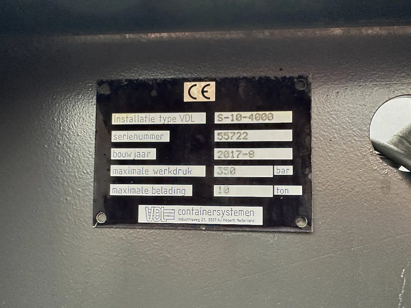 Крюковой мультилифт, Автоманипулятор Volvo FH 460 4x2 VDL 10 Ton Haakarm / Euro 6 / 09-2026 Apk!: фото 7