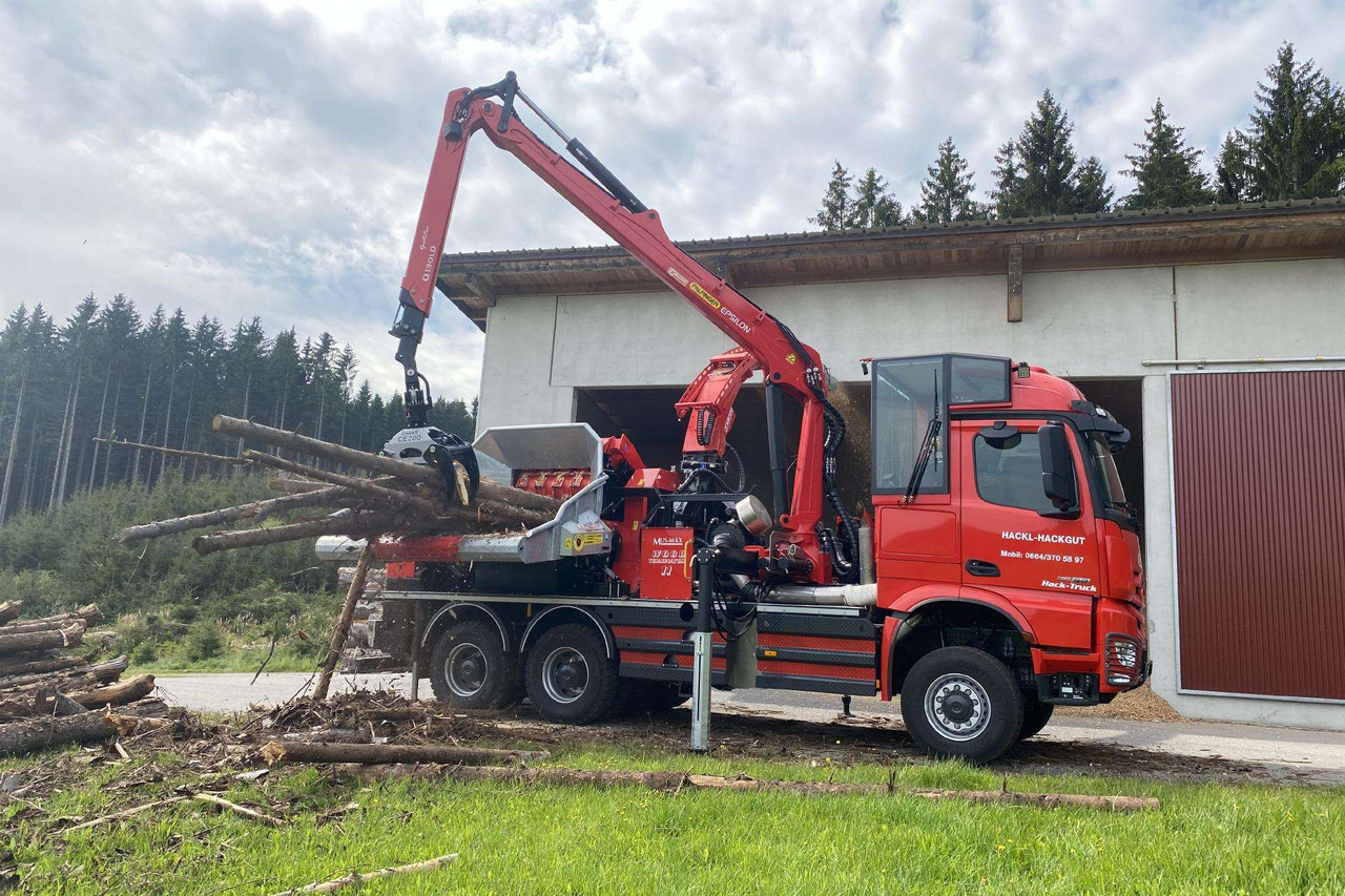 Mercedes MUSMAX WT11 NMV - Измельчитель древесины, Грузовик: фото 1 Mercedes MUSMAX WT11 NMV - Измельчитель древесины, Грузовик: фото 1
