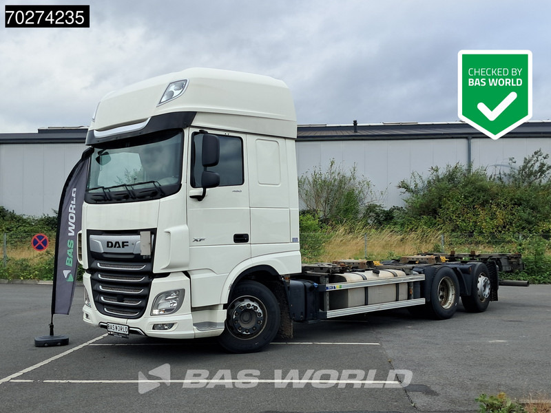 DAF XF 480 6X2 SSC FAN Retarder ACC Lift-Lenkachse LED Euro 6 - Грузовик-контейнеровоз/ Сменный кузов: фото 1 DAF XF 480 6X2 SSC FAN Retarder ACC Lift-Lenkachse LED Euro 6 - Грузовик-контейнеровоз/ Сменный кузов: фото 1