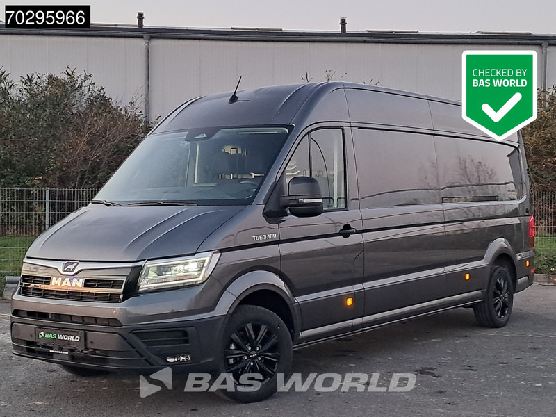 MAN TGE 3.180 Automatik 180PS AHK L4H3 ACC LED Navi Kamera Parkensensoren Euro6 L3H2 A/C Towbar - Цельнометаллический фургон: фото 1 MAN TGE 3.180 Automatik 180PS AHK L4H3 ACC LED Navi Kamera Parkensensoren Euro6 L3H2 A/C Towbar - Цельнометаллический фургон: фото 1