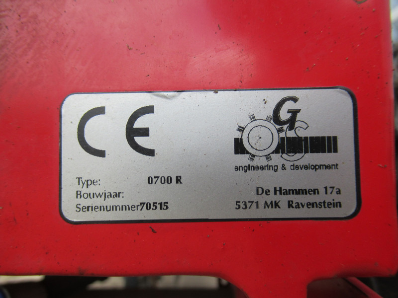 Садовое оборудование GS Sweep MS 0700R Onkruidborstel HONDA GCV160: фото 8