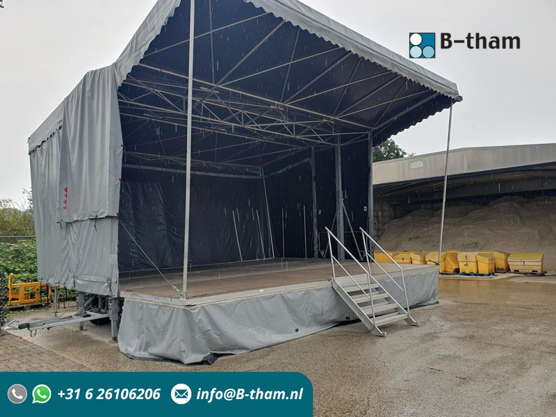 Прицеп бортовой/ Платформа PROFESSIONAL PERFORMANCE PODIUMWAGEN mobiel Podium Tent: фото 1