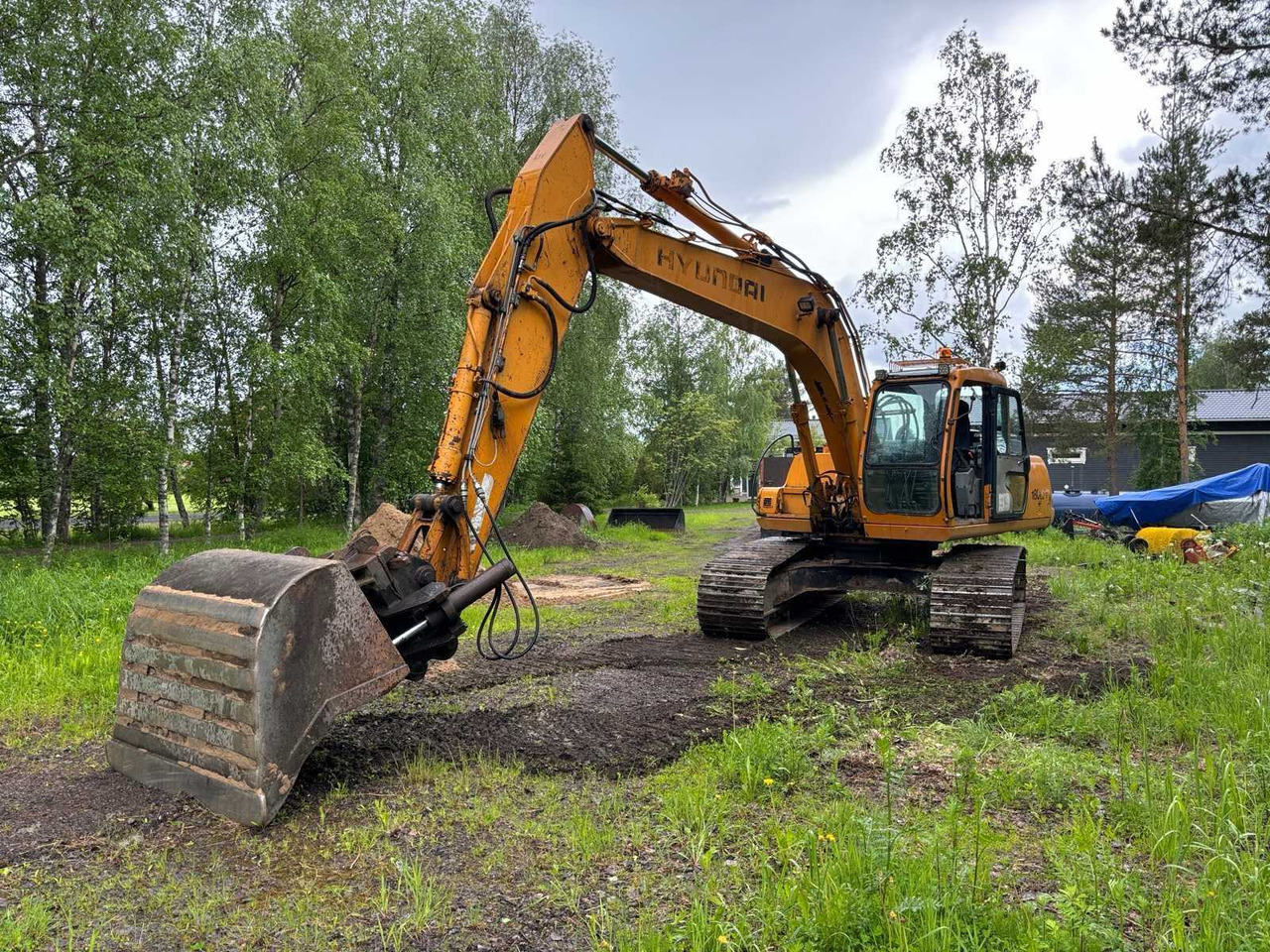 Гусеничный экскаватор Crawler excavator Hyundai 180 LC-3: фото 1