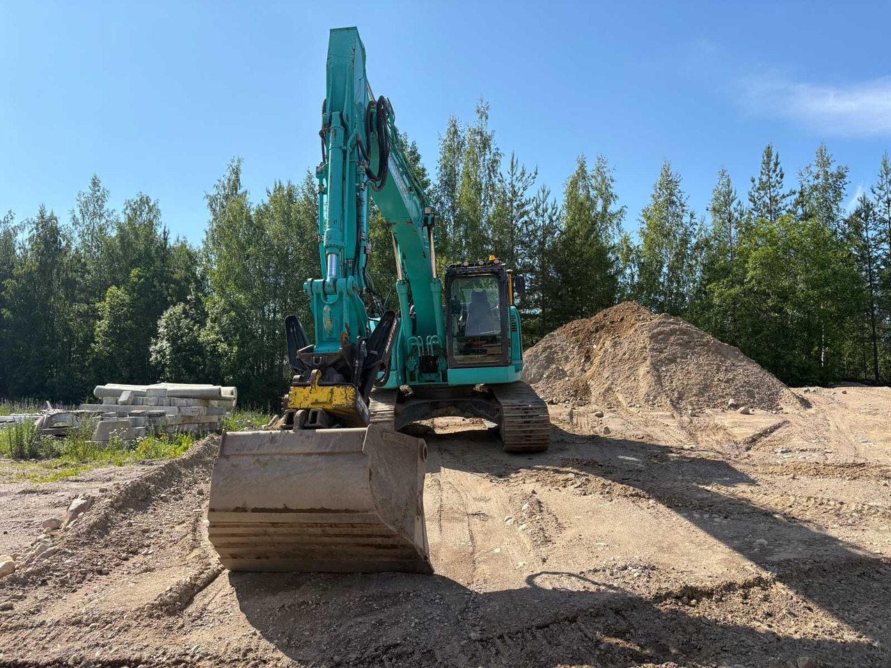 Гусеничный экскаватор Crawler excavator Kobelco SK 230 SR LC-3 + 3D machine control system: фото 11