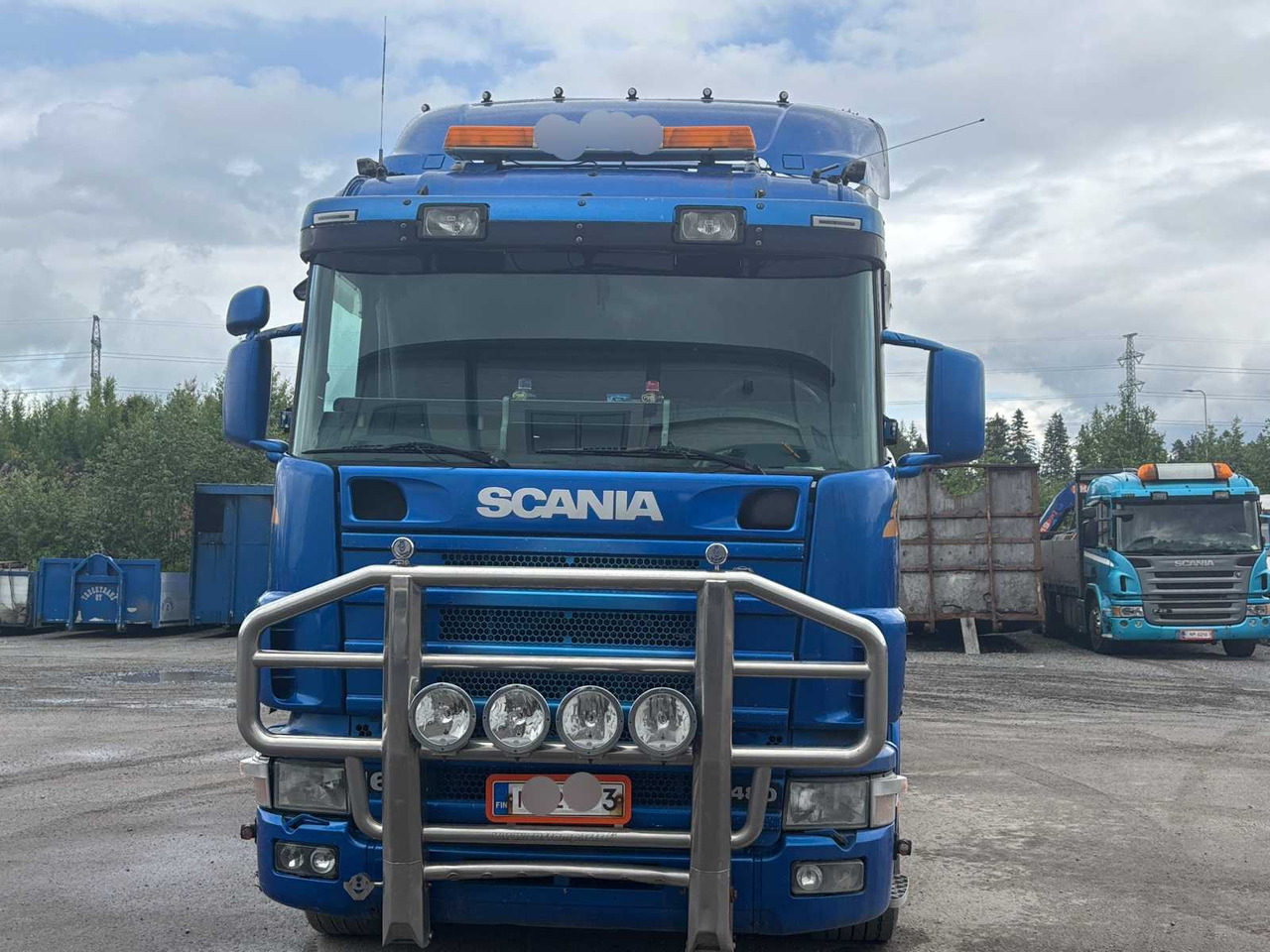 Truck Scania R 164 460 + crane PM 35.5 SP - Грузовик бортовой/ Платформа, Автоманипулятор: фото 2 Truck Scania R 164 460 + crane PM 35.5 SP - Грузовик бортовой/ Платформа, Автоманипулятор: фото 2